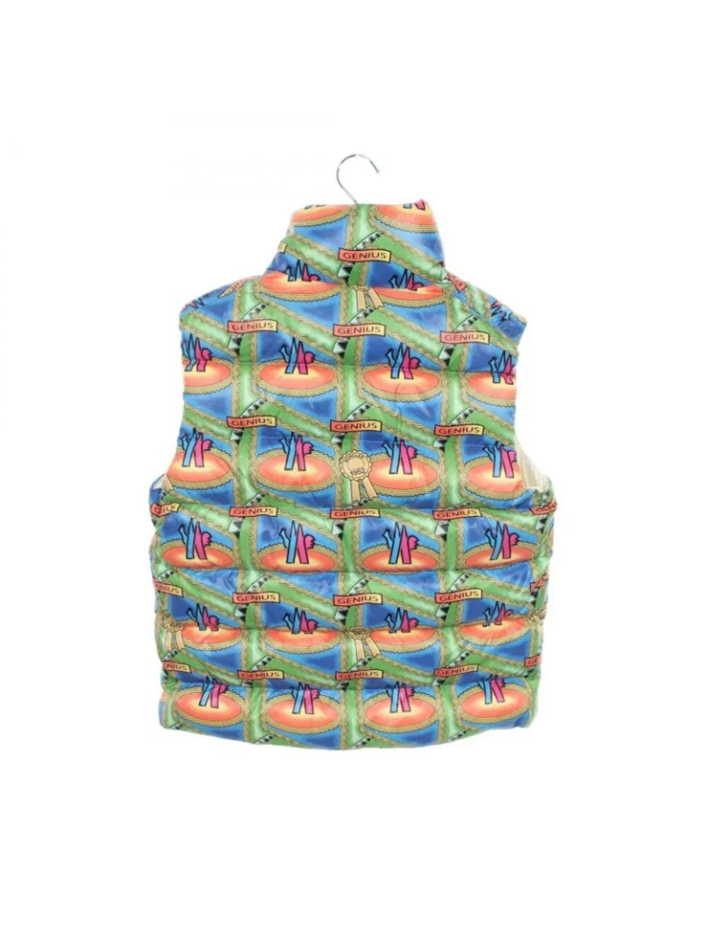Moncler Down Vest Genius 2 All Over Pattern Nylon